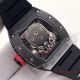 2017 Copy Richard Mille RM 052 Watch Rose Gold Black Case Red Skull Rubber (15)_th.jpg